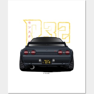 Skyline GT-R R32 Posters and Art